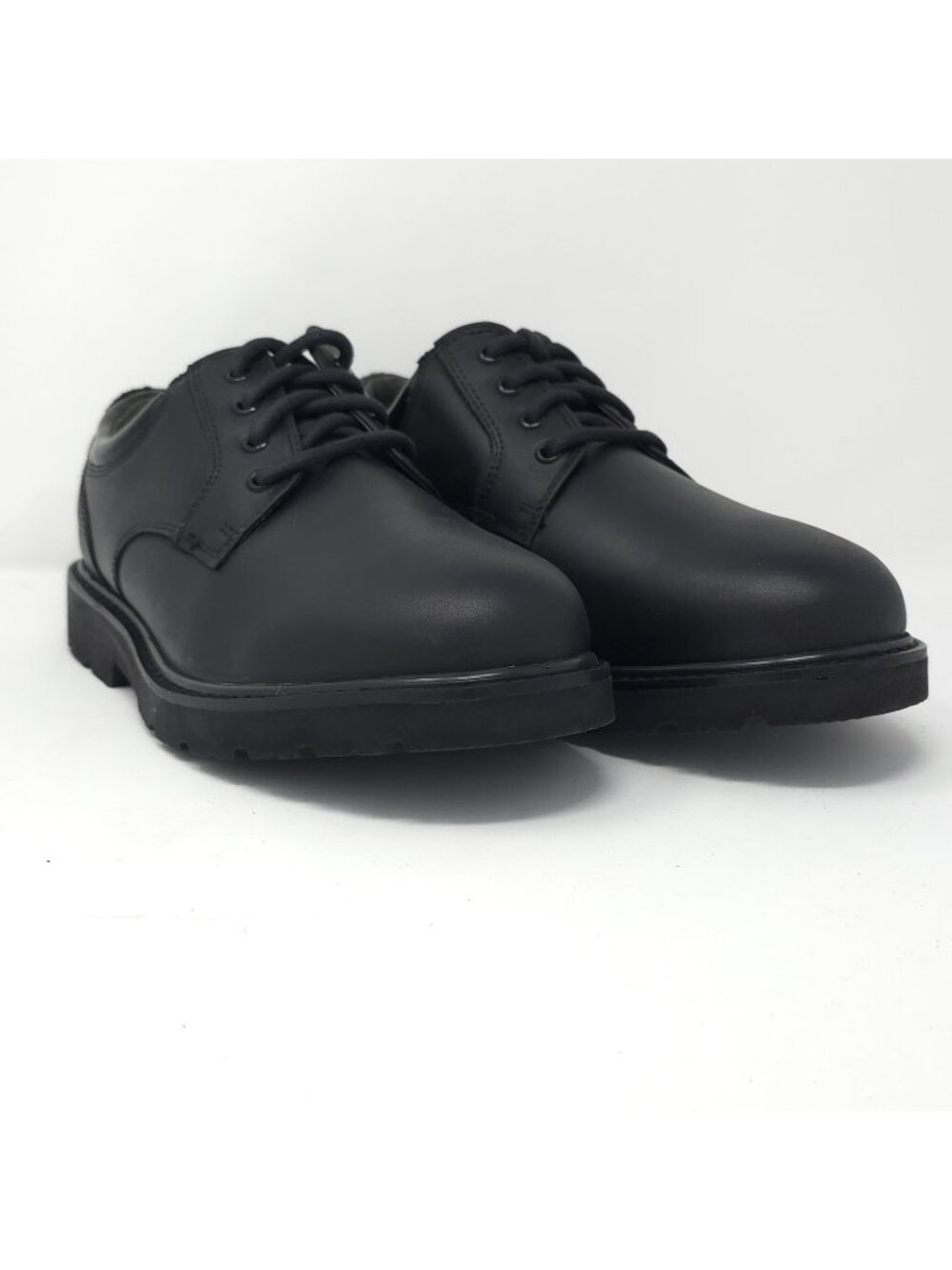 New Dockers Oxford Shelter Black Full Grain Leather Plain Toe Men’s 8W